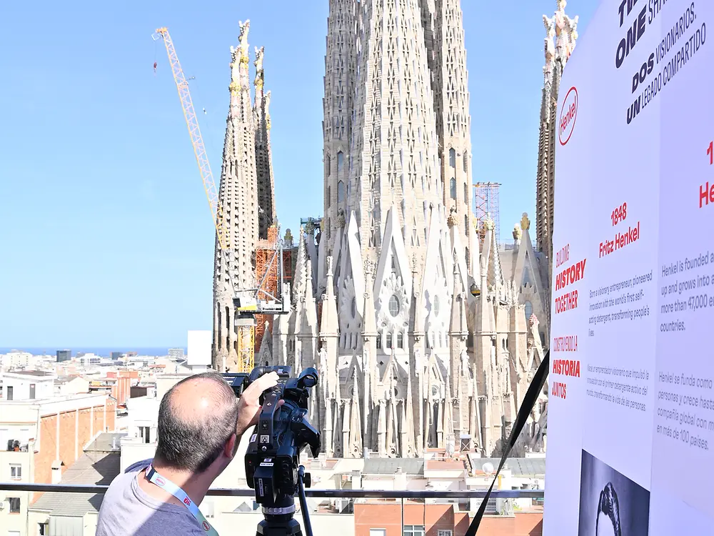 Henkel Media Event Rooftop Exhibition