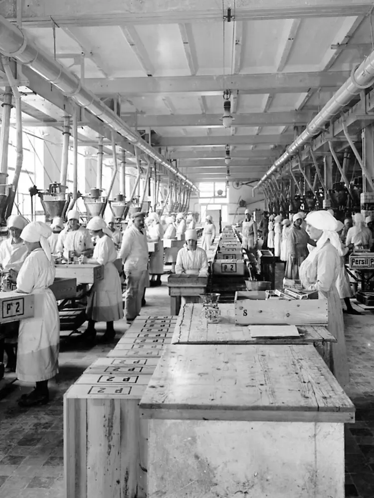Historical production facility at Henkel.