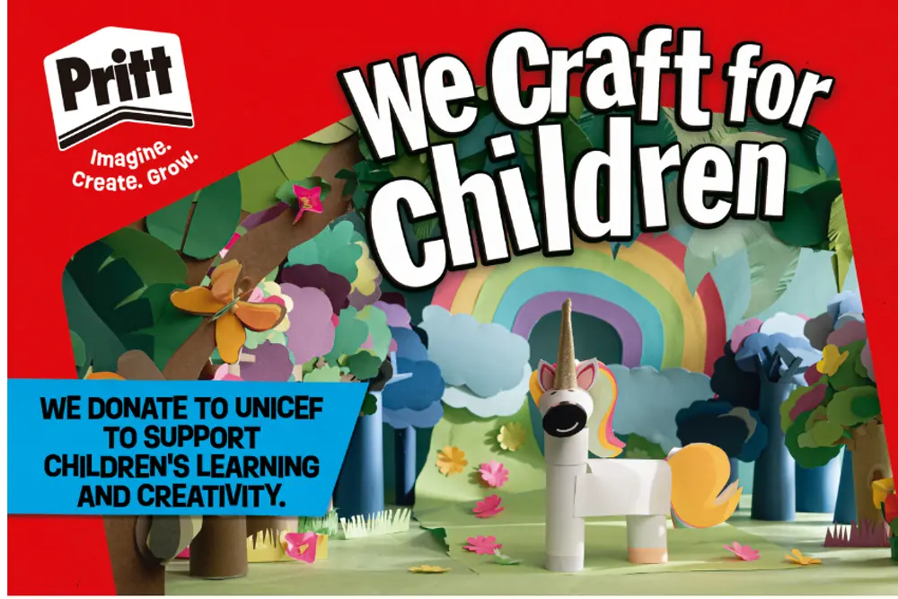 
Pritt Unicef Donation