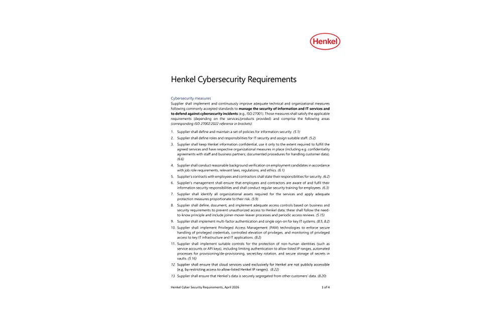 Cyber Security Requirements for Suppliers.pdfPreviewImage (1)