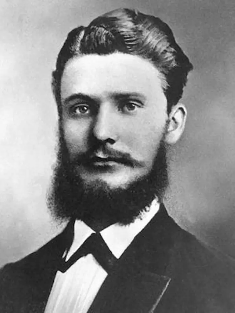 Black-and-white portrait of Fritz Henkel, founder of Henkel