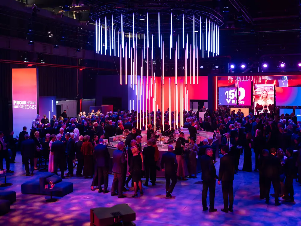 
Henkel's anniversary weekend began with a gala bringing together guests from business, politics and society.
