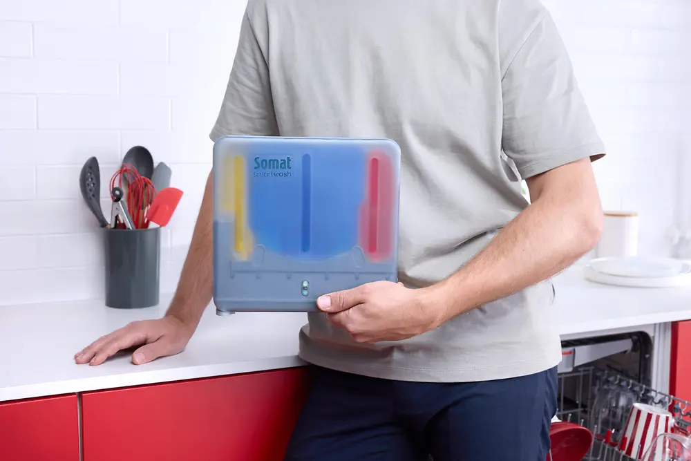 
Somat Smartwash can be tailored to individual preferences and habits, enabling a personalized dishwashing experience.