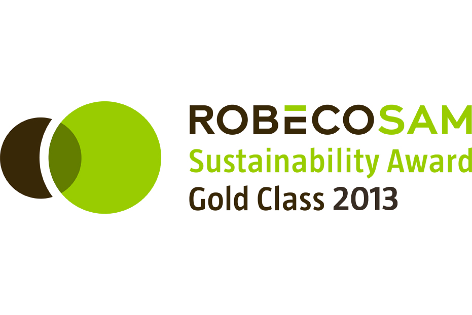 The RobecoSAM Sustainability Award Gold Class 2013 was conferred upon Henkel for its performance in the “Nondurable Household Products” market sector