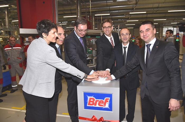 The new Bref factory in Kruševac, Serbia, will supply Bref toilet-care products to more than 20 regional and European markets.