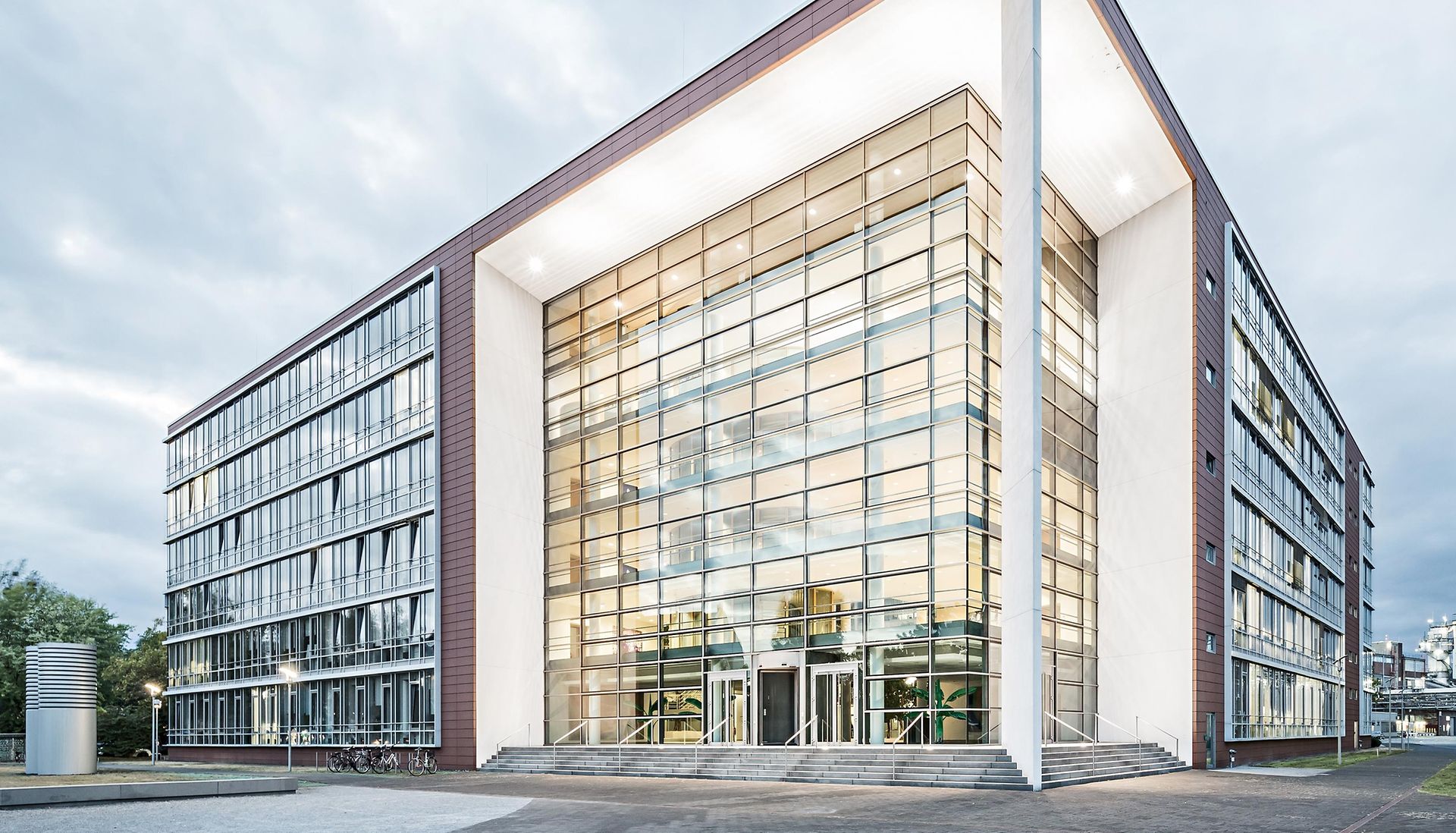 Aerial view of Henkel's headquarters in Düsseldorf