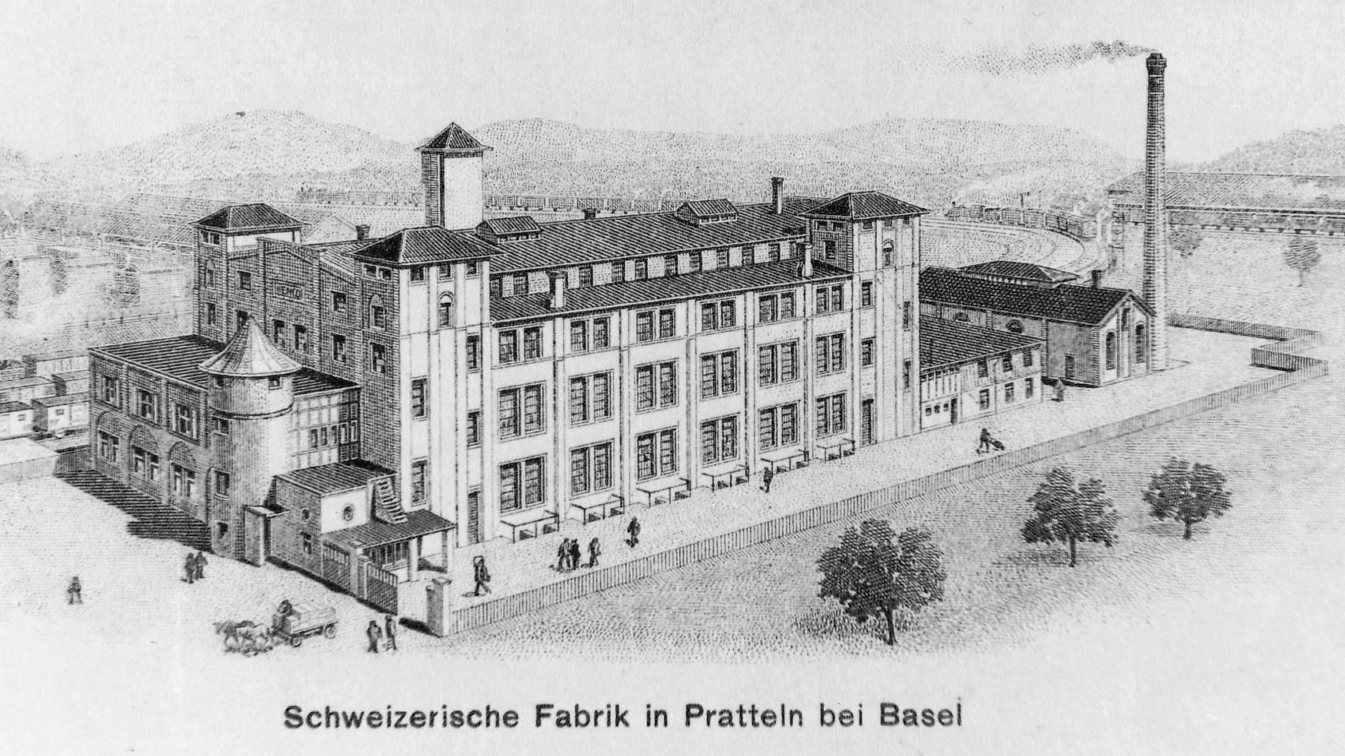 First production subsidiary in Basel-Pratteln, Switzerland