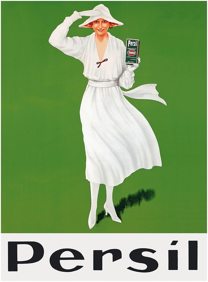 Persil - Weisse Dame - Plakat von 1922