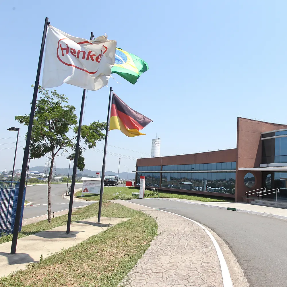 Photo of the facade of Henkel Jundiaí (production site)
