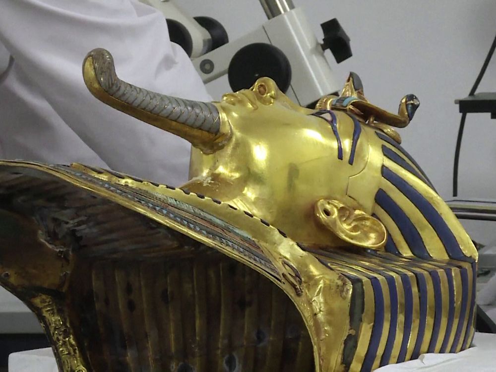 Henkel’s adhesives experts helped restore the pharaoh’s mask.