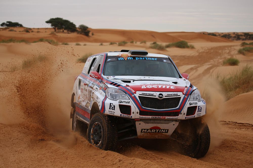 Henkel brands again supported Hungarian racer Balázs Szalay during the Africa Eco Race