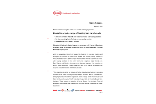 2016-03-03-news-release Henkel to acquire range of leading hair care brands-pdf.pdfPreviewImage