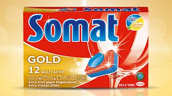 Die neuen phosphatfreien Somat Gold 12 Multi-Aktiv Tabs
