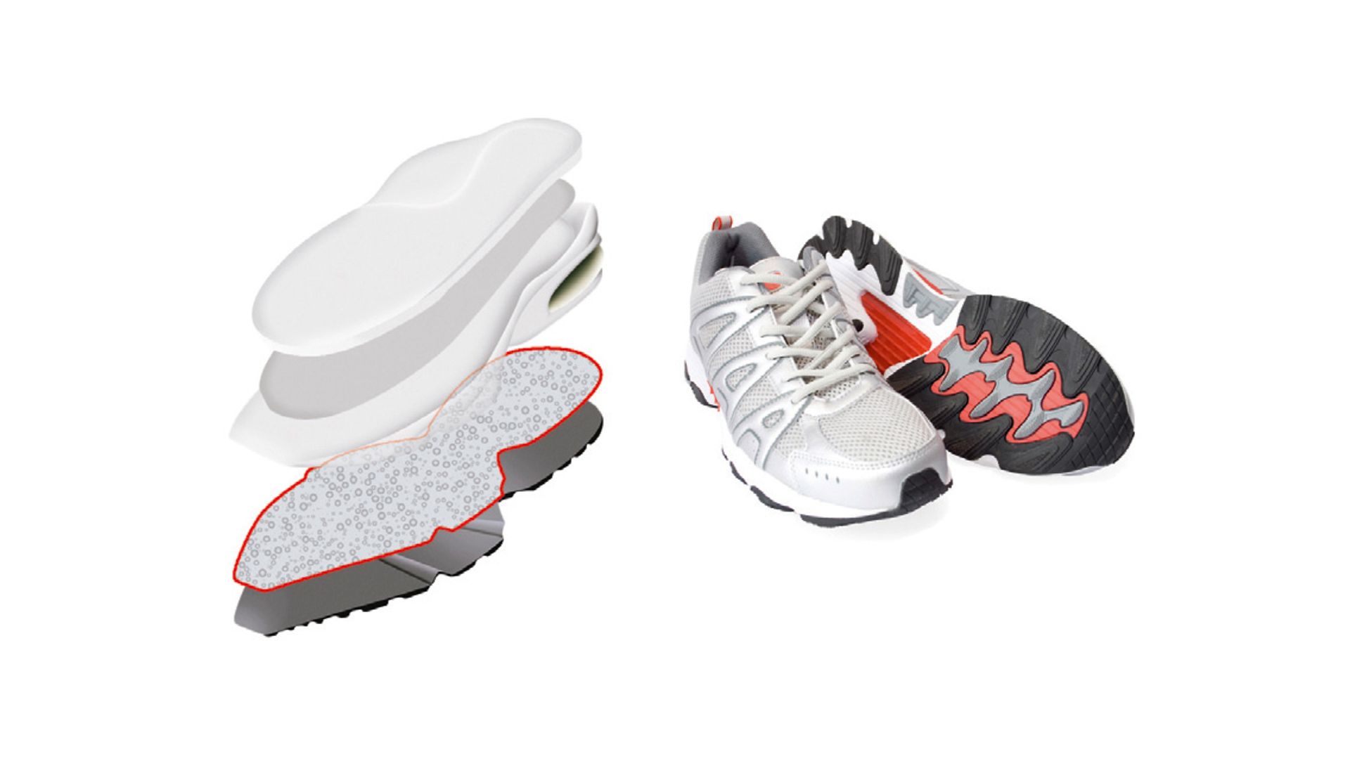 Numerous different adhesives are employed in the manufacture of sports footwear