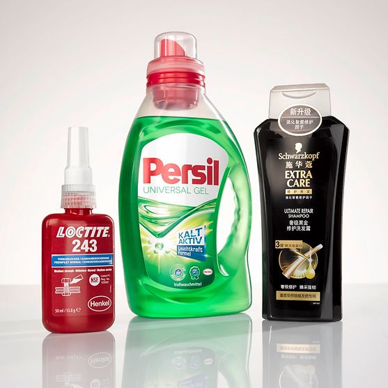 Henkel’s top three brands – Persil, Schwarzkopf and Loctite