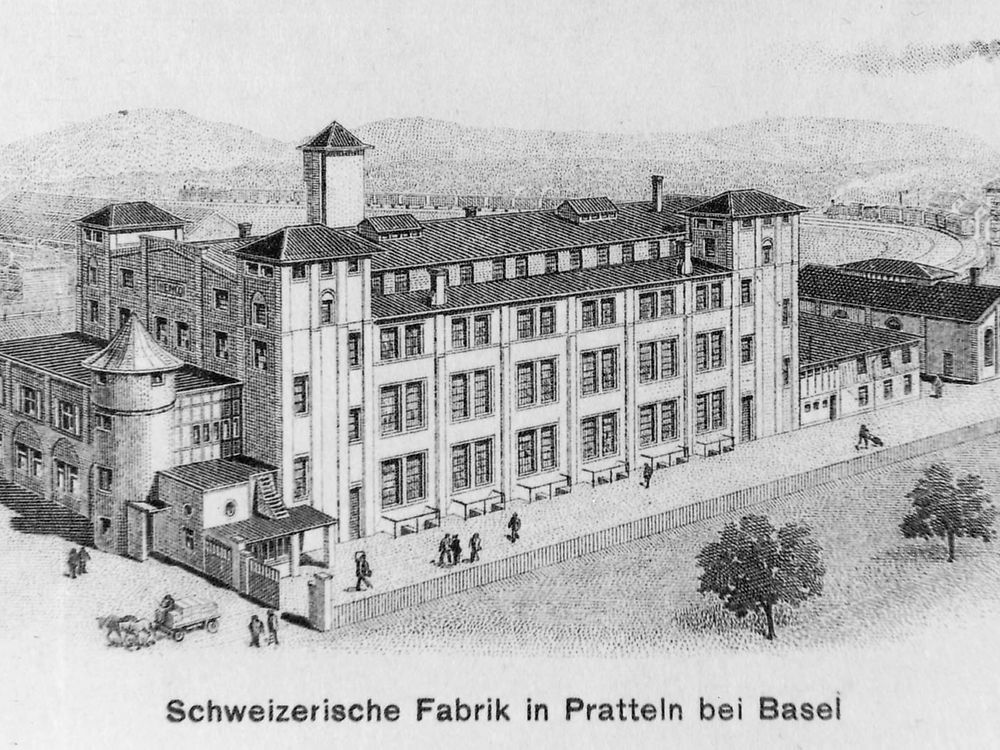 Henkel built its first production subsidiary in Basel-Pratteln, Switzerland