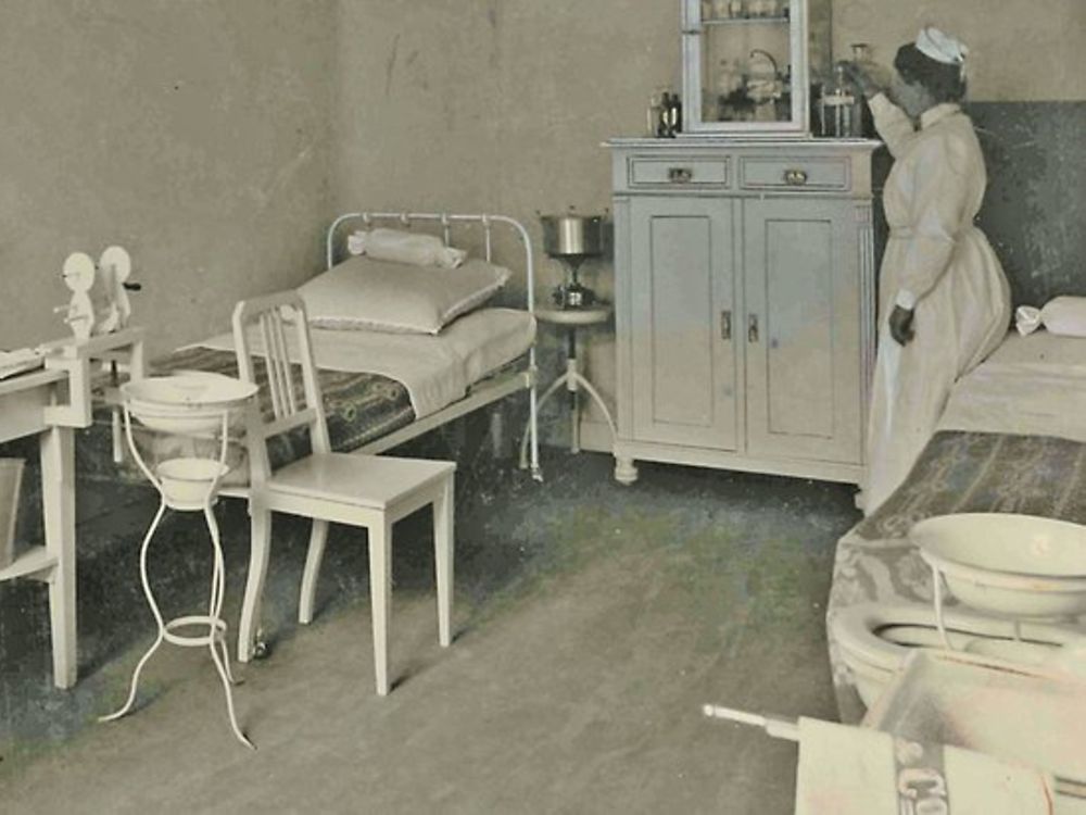 In 1912, Hugo Henkel had an infirmary set up