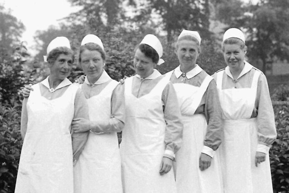 Nurses at Henkel in the year of 1931