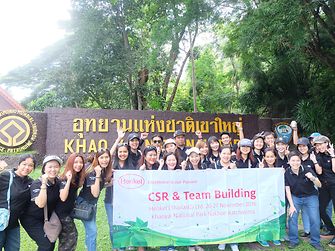 พนักงานเฮงเค็ล ประเทศไทย ร่วมแรงร่วมใจอนุรักษ์แหล่งที่อยู่อาศัยของสัตว์ป่า ณ อุทยานแห่งชาติเขาใหญ่
