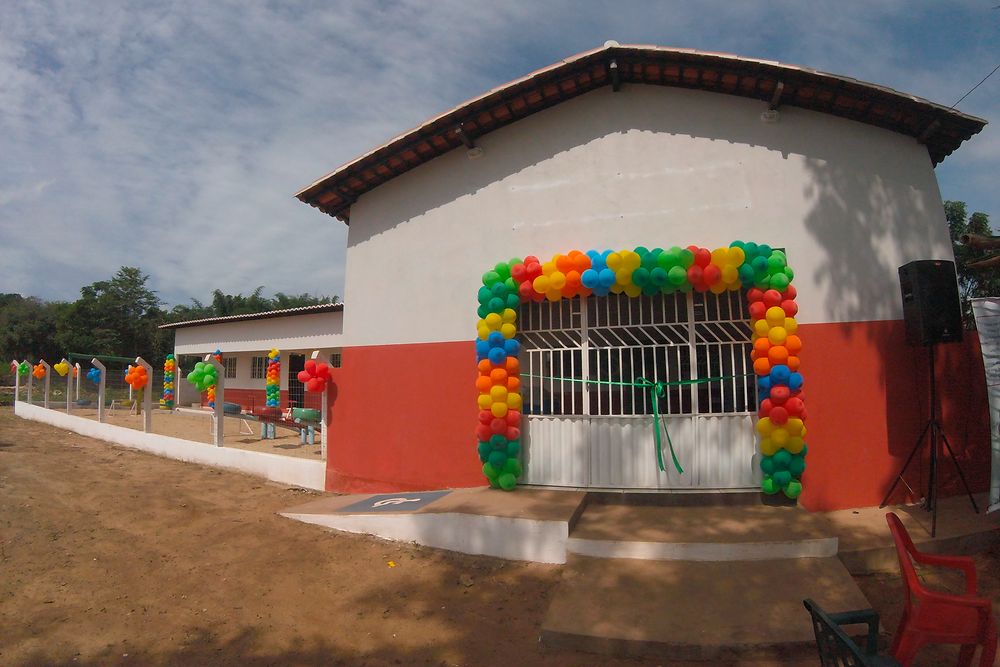 The new school in Mata Virgem
