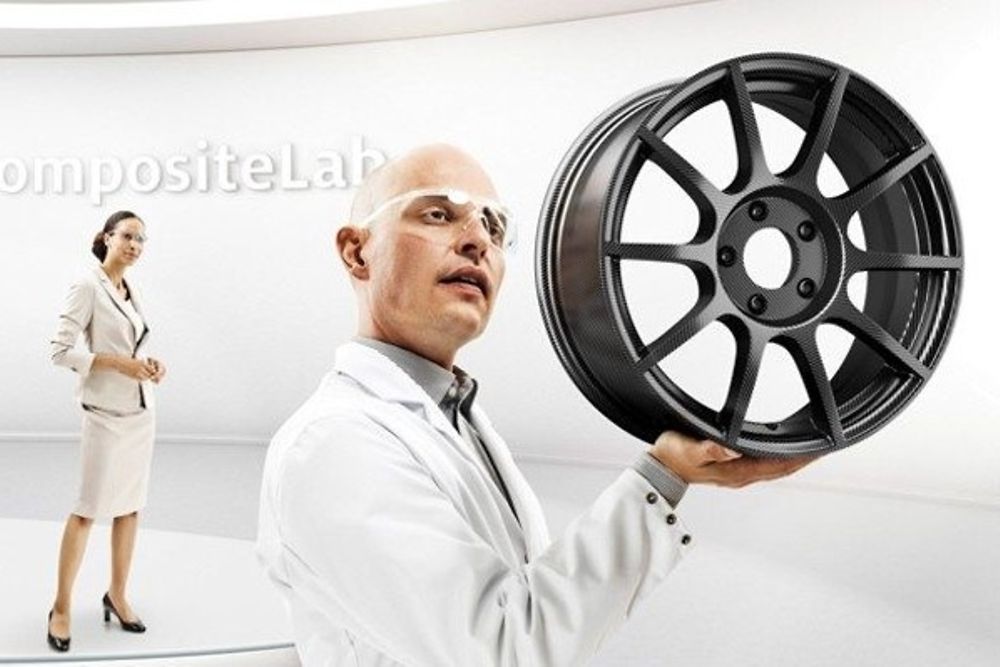 Composite wheel rim