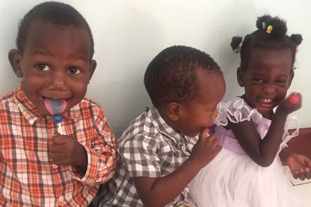 children in the Sonrise Children’s Home in Uganda