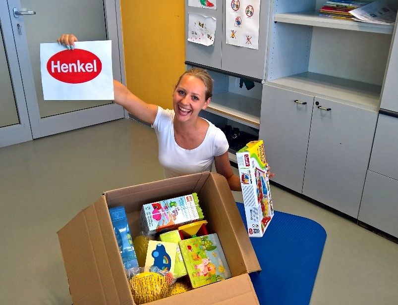 Henkel employee Darja Golnar, Beauty Technology Packaging, with the support from MIT donation has joined hands with the Institute of Autism in Slovenia 