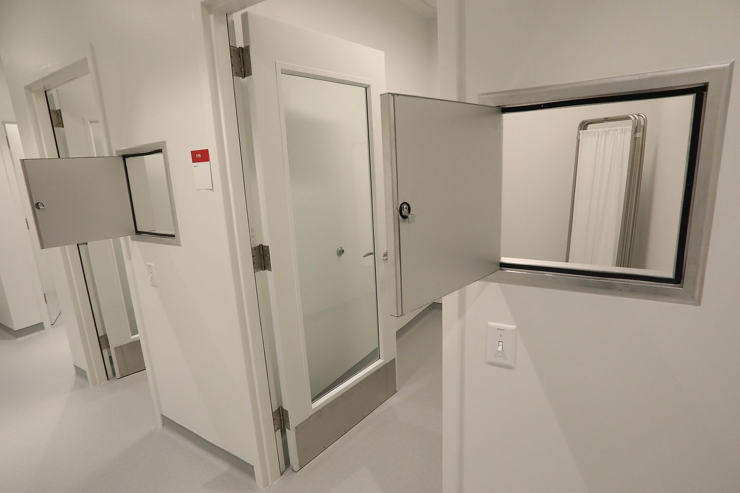 Rooms designed specifically for scent testing and evaluation by consumers at Henkel’s new R&D facility in Trumbull, Conn. A full building renovation occurred to create added office and lab space.