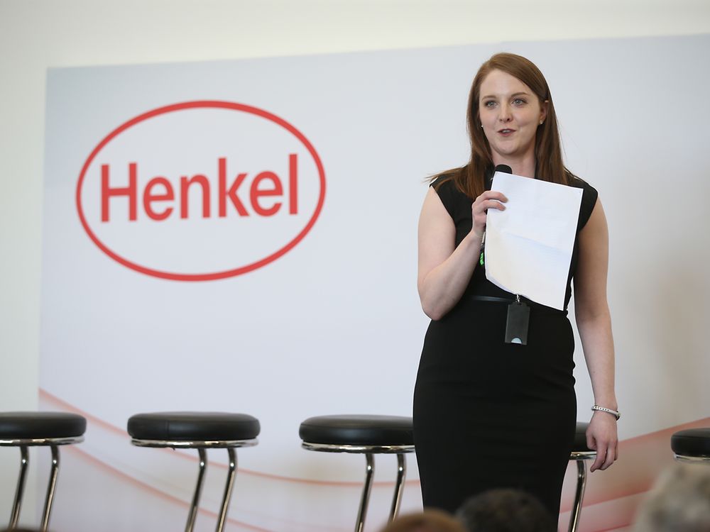 Deirdre Ledwith, Henkel R&D, Dublin hosts the launch