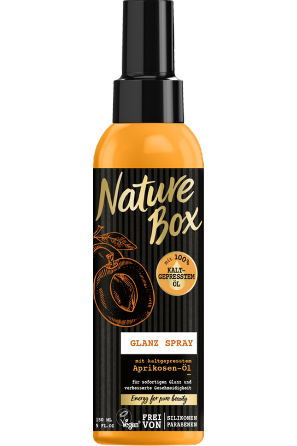 Nature Box Glanz Spray Aprikose