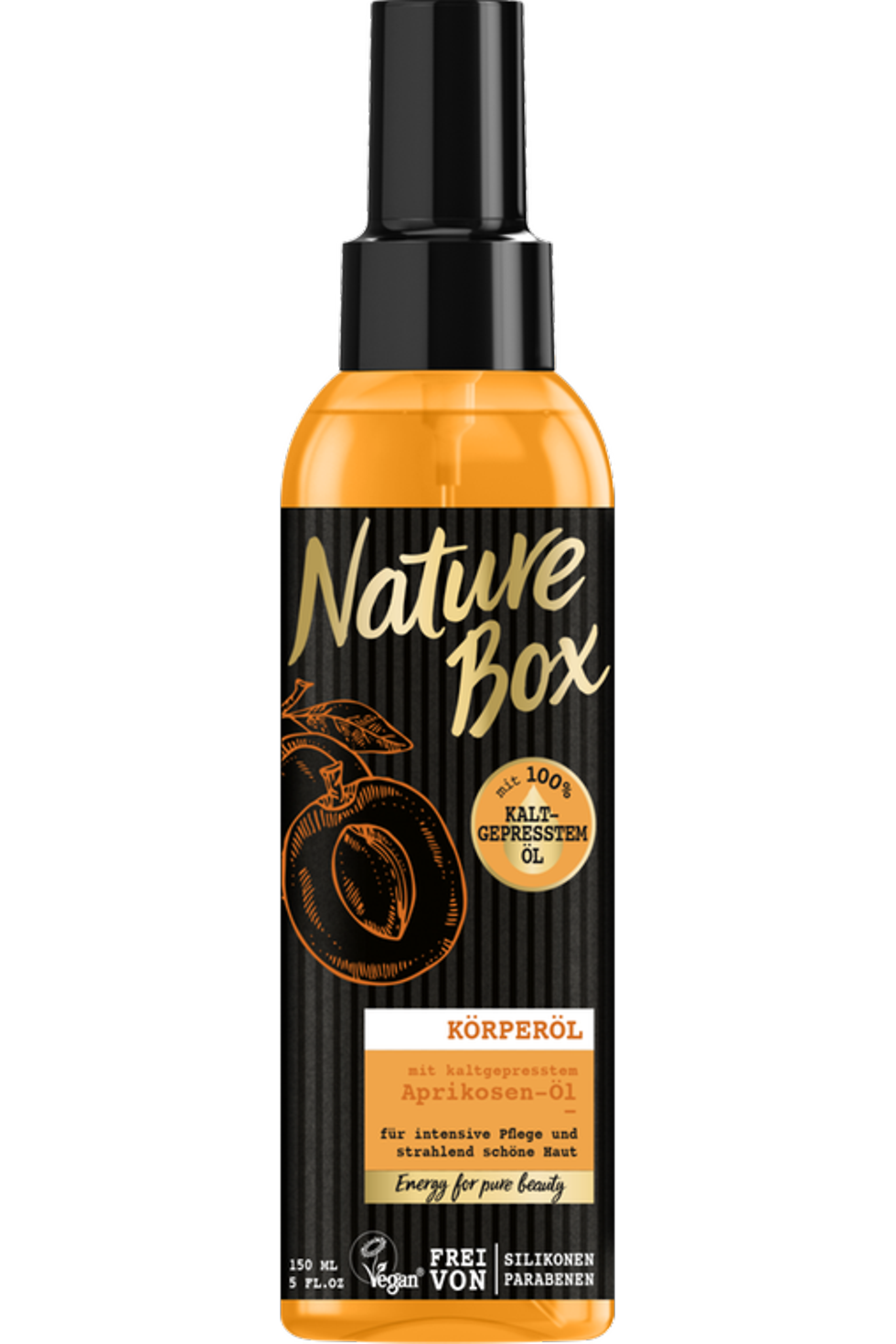 Nature Box Körperöl Aprikose