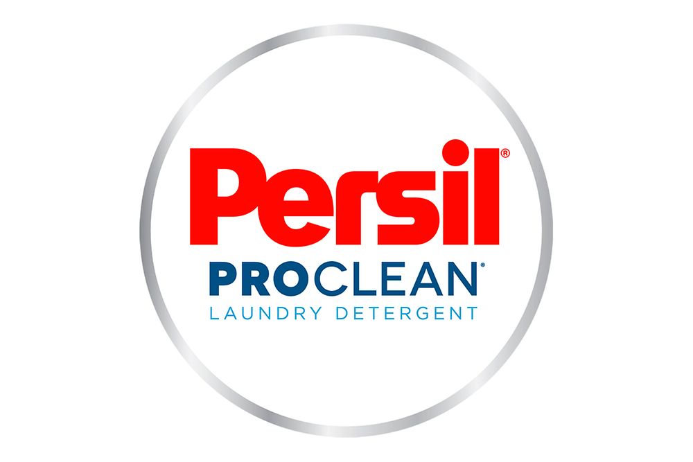 Premium laundry detergent brand Persil ProClean Logo