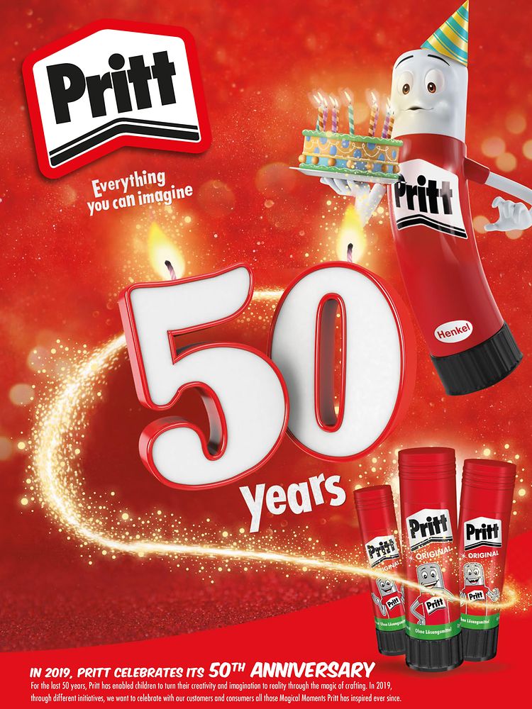 Pritt Celebrates 50th Anniversary